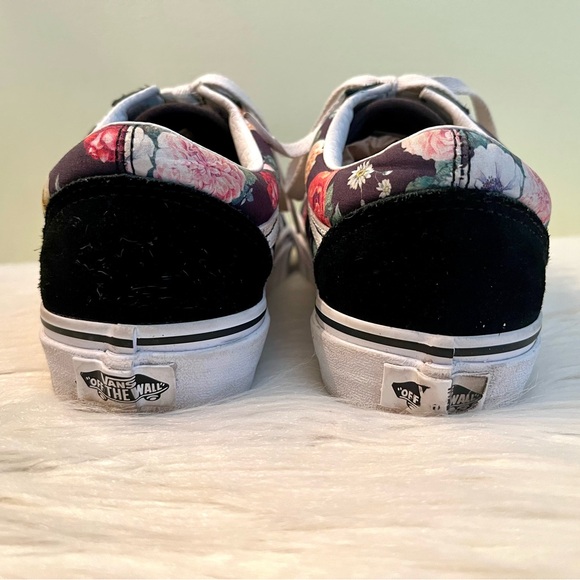 Vans Old Skool Garden Floral Sneakers Size 8W - Picture 5 of 6